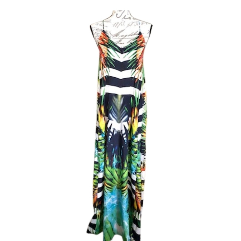 NWT  La Moda True Colors Amazon Palm